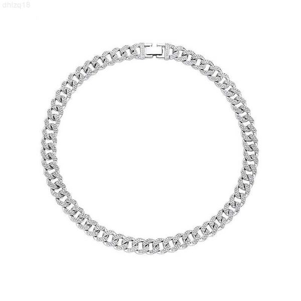 official genuine wang jia'er same double row full diamond cuban titanium steel necklace trend european and american hip hop men and wom, Silver
official genuine wang jia'er same double row full diamond cuban titanium steel necklace trend european and american hip hop men and wom, Silver