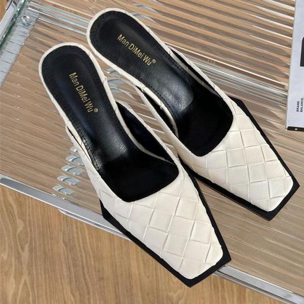slippers block high heel slippers women mule slide fashion brand square toe sandals summer party ytmtloy zapatillas mujer casa 230515, Black
slippers block high heel slippers women mule slide fashion brand square toe sandals summer party ytmtloy zapatillas mujer casa 230515, Black