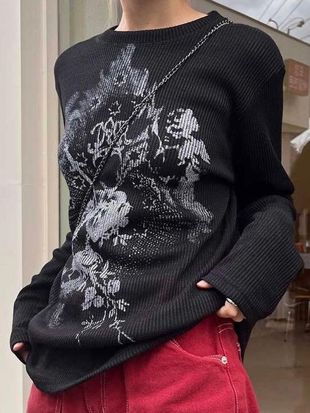 t-shirt korean fashion basic retro streetwear y2k women crown print graphic tee ribbed long sleeve tshirt grunge tee white top
t-shirt korean fashion basic retro streetwear y2k women crown print graphic tee ribbed long sleeve tshirt grunge tee white top