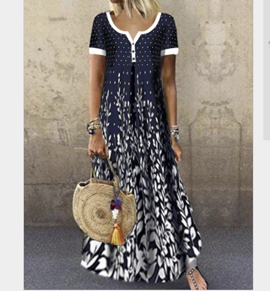 casual dresses sundress women summer dress printing dress midi plus size casual loose short sleeve printed long maxi dress 230515, Black;gray
casual dresses sundress women summer dress printing dress midi plus size casual loose short sleeve printed long maxi dress 230515, Black;gray