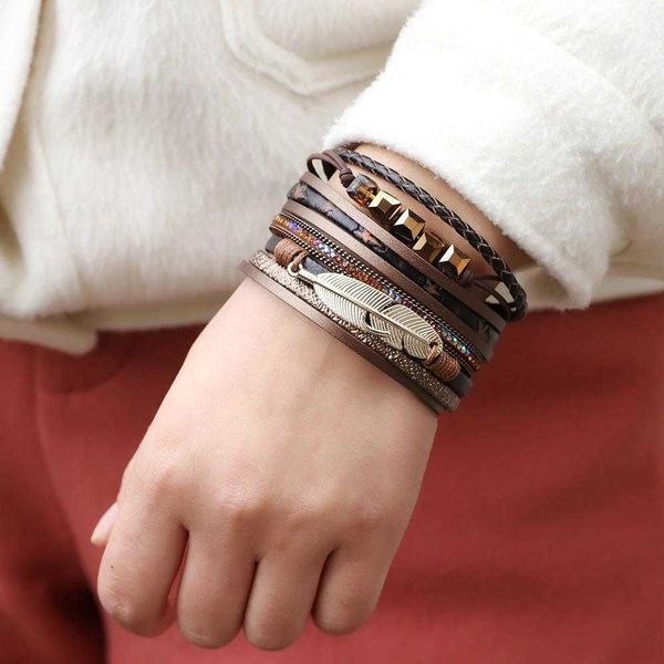 qinuo ornament bracelet womens fashion alloy feather multi color wholesale, Golden;silver
qinuo ornament bracelet womens fashion alloy feather multi color wholesale, Golden;silver