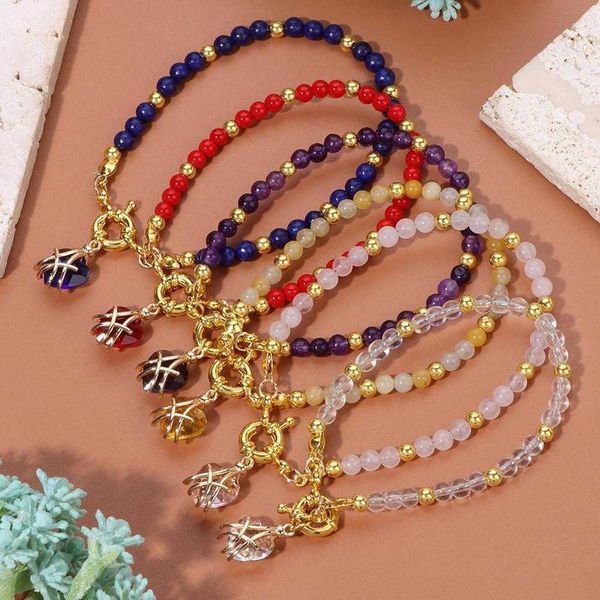 natural stone beads bracelet female strands with hearts pendant ot buckle summer style multicolor optional, Black
natural stone beads bracelet female strands with hearts pendant ot buckle summer style multicolor optional, Black