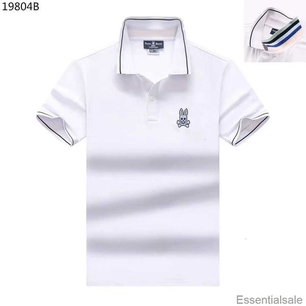 2023 psycho bunny summer new men's t shirt skull rabbit polo short sleeve cartoon embroidery collar solid fashion brand simple jsgl, White;black
2023 psycho bunny summer new men's t shirt skull rabbit polo short sleeve cartoon embroidery collar solid fashion brand simple jsgl, White;black