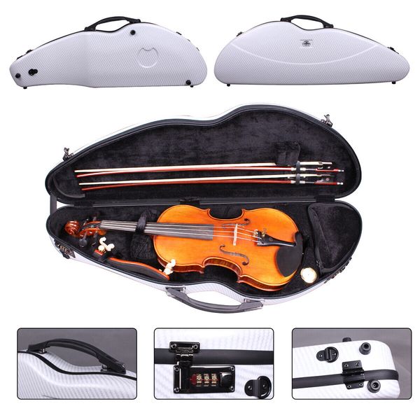 yinfente white violin case 4/4 carbon fiber violin box code lock strong light
yinfente white violin case 4/4 carbon fiber violin box code lock strong light