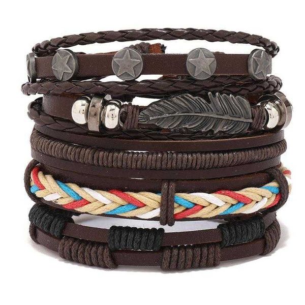 accessories simple weave vintage leather bracelet set combination carrying strap jewelry, Golden;silver
accessories simple weave vintage leather bracelet set combination carrying strap jewelry, Golden;silver