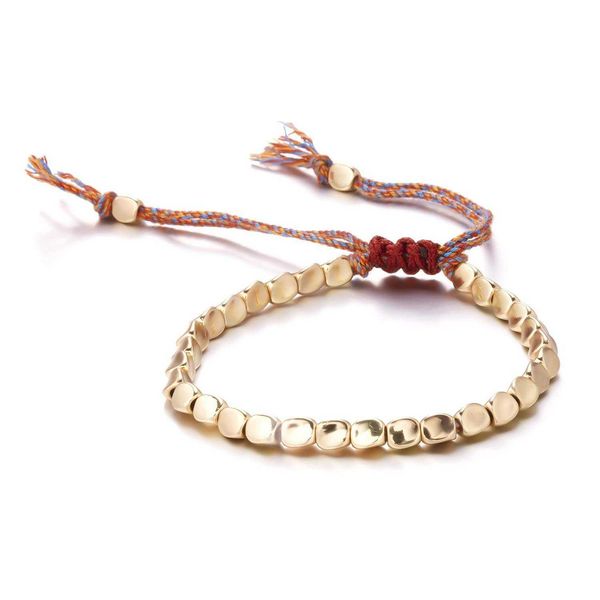 beaded bracelet shaped strand copper bead multicolored tassel cord hand woven adjustable wholesale, Black
beaded bracelet shaped strand copper bead multicolored tassel cord hand woven adjustable wholesale, Black