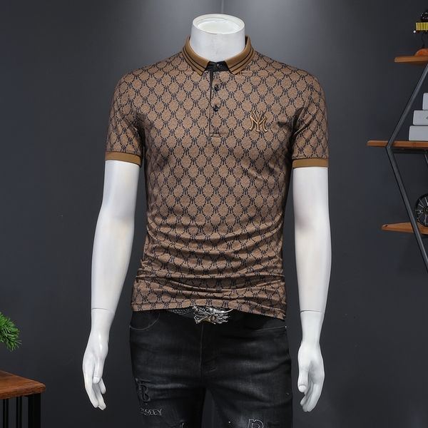 men's polos lapel print fashion polo shirt men's cotton short sleeve business slim fit t-shirt male summer vintage casual polo 23, White;black
men's polos lapel print fashion polo shirt men's cotton short sleeve business slim fit t-shirt male summer vintage casual polo 23, White;black