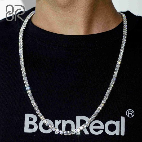 5mm 18" vvs moissanite necklace tennis chain super bling 925 sterling silver mosan hip hop jewelry
5mm 18" vvs moissanite necklace tennis chain super bling 925 sterling silver mosan hip hop jewelry
