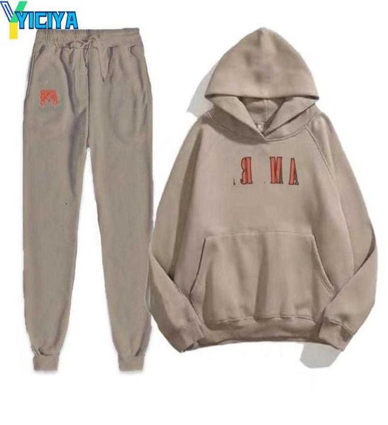 yiciya designer tracksuits letter sweater sweatpants tech fleece solid color suit fashion neutral wind hooded trousers, Gray
yiciya designer tracksuits letter sweater sweatpants tech fleece solid color suit fashion neutral wind hooded trousers, Gray