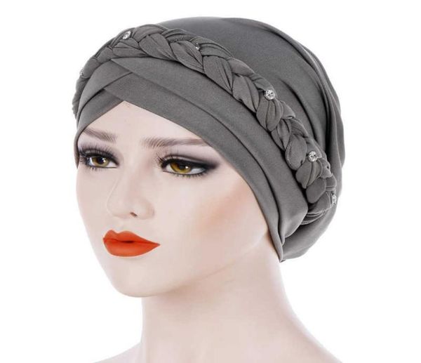 women head scarf turban braid hijab turbans stretchy muslim headscarf bonnet african hat ready to wear hijabs x08037843427, Blue;gray
women head scarf turban braid hijab turbans stretchy muslim headscarf bonnet african hat ready to wear hijabs x08037843427, Blue;gray