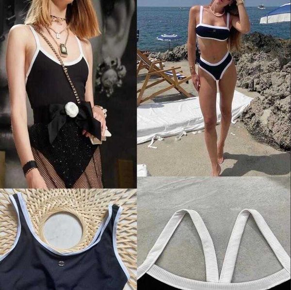 women's swimwear summer beach sunshine swimsuit designer high-end luxury bikini c letter diamond stitching one-piece two-piece bikinis, White;black
women's swimwear summer beach sunshine swimsuit designer high-end luxury bikini c letter diamond stitching one-piece two-piece bikinis, White;black