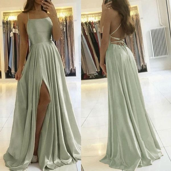 fadistee green prom dresses with spaghetti strap corset back satin gown women evening dress robe de soiree, Black
fadistee green prom dresses with spaghetti strap corset back satin gown women evening dress robe de soiree, Black