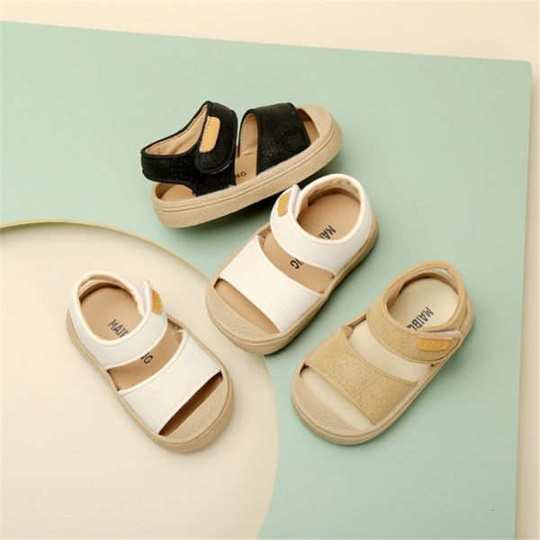 sandals summer baby shoes for boys leather closed toe girls sandals soft sole non-slip fashion toddler kids sandals 15-25 230515, Black;red
sandals summer baby shoes for boys leather closed toe girls sandals soft sole non-slip fashion toddler kids sandals 15-25 230515, Black;red