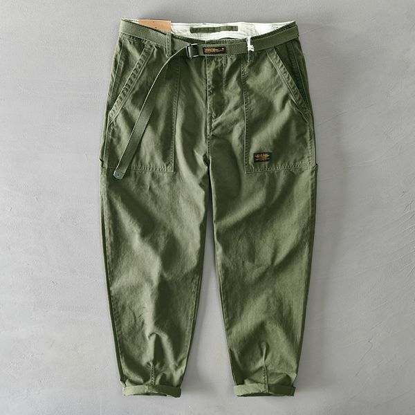 men's pants hiqor brand men's 100% cotton casual pants spring men fashion metal belt buckle cargo pants hip hop trouser man pant 2, Black
men's pants hiqor brand men's 100% cotton casual pants spring men fashion metal belt buckle cargo pants hip hop trouser man pant 2, Black