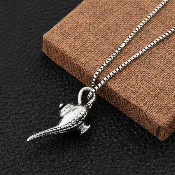 europe america japan and south korea fashion new aladdin divine lamp fashion men's hip hop necklace pendant men's titanium steel w, Silver
europe america japan and south korea fashion new aladdin divine lamp fashion men's hip hop necklace pendant men's titanium steel w, Silver