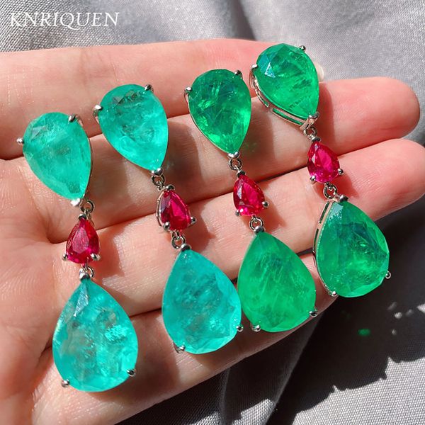 dangle chandelier charms vintage paraiba tourmaline emerald gemstone drop big earrings for women wedding earrings fine jewelry accessories g, Silver
dangle chandelier charms vintage paraiba tourmaline emerald gemstone drop big earrings for women wedding earrings fine jewelry accessories g, Silver