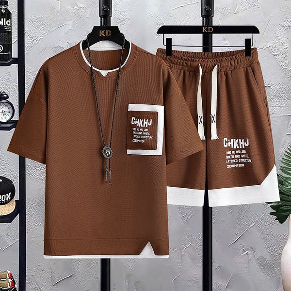 men's tracksuits summer mens joggers sets men's sets fashion korean tracksuit men short sleeve t shirtssport shorts suit s-4xl 230, Gray
men's tracksuits summer mens joggers sets men's sets fashion korean tracksuit men short sleeve t shirtssport shorts suit s-4xl 230, Gray