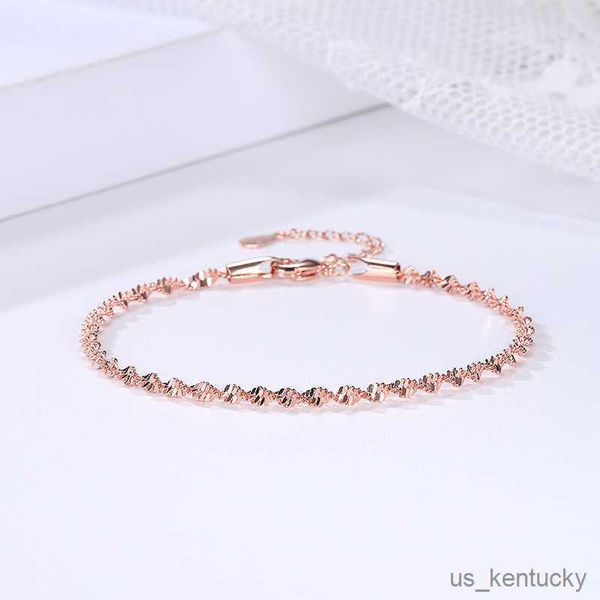 charm bracelets bracelet for women smoo exquisite tren wave twisted rose gold color fashion jewelry gift, Golden;silver
charm bracelets bracelet for women smoo exquisite tren wave twisted rose gold color fashion jewelry gift, Golden;silver