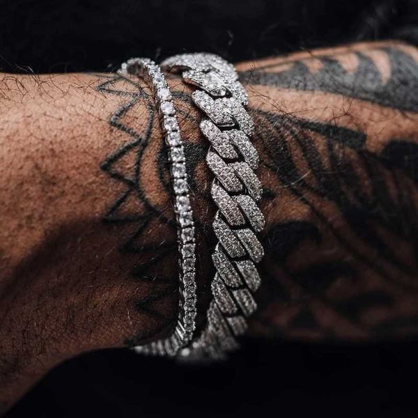 mens full diamond iced out 12mm cuban link chain bracelet 14k 18k gold moissanite large hip hop jewelry for men, Silver
mens full diamond iced out 12mm cuban link chain bracelet 14k 18k gold moissanite large hip hop jewelry for men, Silver