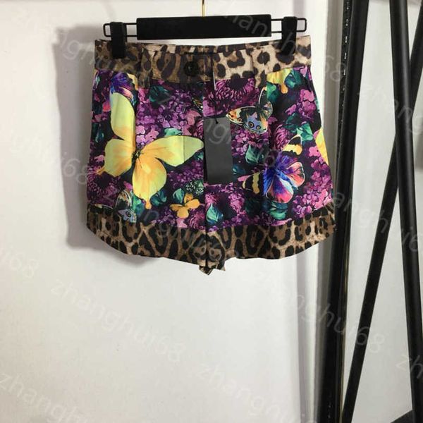 23ss womens designer clothing womens shorts butterfly printing leopard print splicing shorts women clothes a1, White;black
23ss womens designer clothing womens shorts butterfly printing leopard print splicing shorts women clothes a1, White;black
