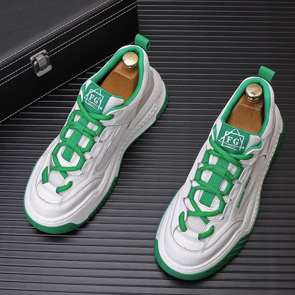 summer new thin mesh surface small white shoes thick sole leisure dad shoes zapatos hombre a19, Black
summer new thin mesh surface small white shoes thick sole leisure dad shoes zapatos hombre a19, Black