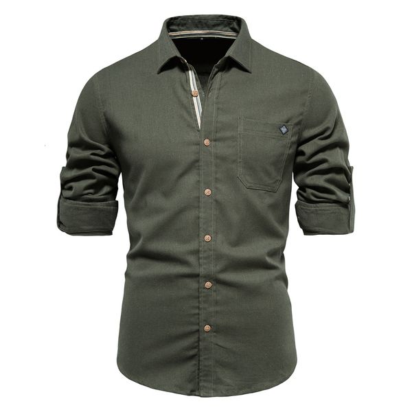 men's casual shirts aiopeson 100% cotton social men's shirts single pocket solid color long sleeve shirts for men turn-down collar, White;black
men's casual shirts aiopeson 100% cotton social men's shirts single pocket solid color long sleeve shirts for men turn-down collar, White;black