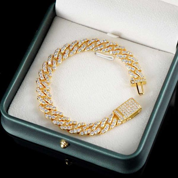 luxury bracelets for women men 9mm moissanite vvs iced out luxury cuban link mens bracelet chain women gold plated jewelry, Silver
luxury bracelets for women men 9mm moissanite vvs iced out luxury cuban link mens bracelet chain women gold plated jewelry, Silver