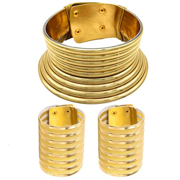 pendant necklaces fashion gold leather african jewelry vintage statement necklace and pendant women's necklace set 230512, Silver
pendant necklaces fashion gold leather african jewelry vintage statement necklace and pendant women's necklace set 230512, Silver