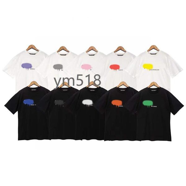 designer of luxury men women t-shirt brand t shirt clothing spray letter short sleeve spring summer tide men and women tee plus size s-xl, White;black
designer of luxury men women t-shirt brand t shirt clothing spray letter short sleeve spring summer tide men and women tee plus size s-xl, White;black