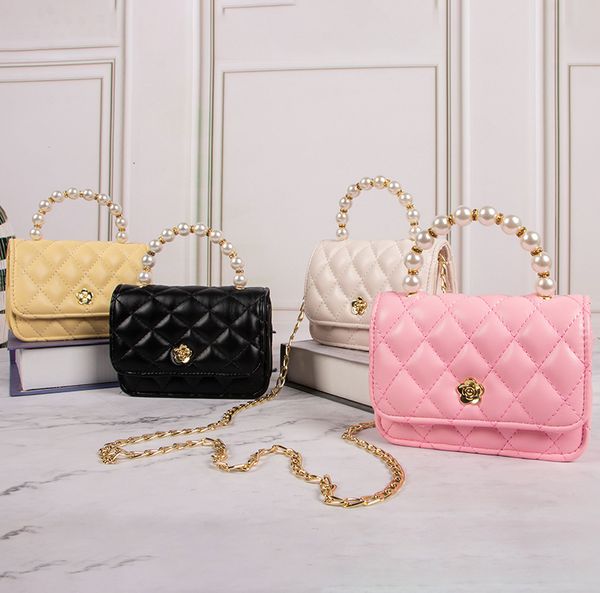 2023 baby girls rhombus solid color chain small square bag spring summer fashion kids flower one shoulder bag simple cross-body female bag f, Black
2023 baby girls rhombus solid color chain small square bag spring summer fashion kids flower one shoulder bag simple cross-body female bag f, Black