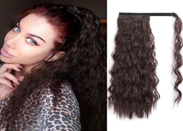 22inch wavy ponytail extension for black women human hair wrap ponytail black color magic paste yaki pony tail corn wave ponytail 6327023
22inch wavy ponytail extension for black women human hair wrap ponytail black color magic paste yaki pony tail corn wave ponytail 6327023