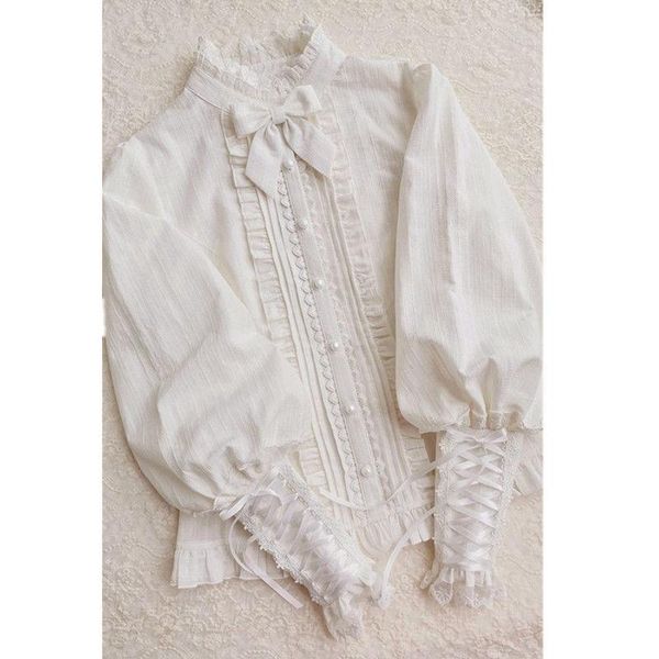 pants qweek lace white shirt women lolita style gigot sleeve beautiful blouses japanese long sleeve ruffle pleated kawaii clothes, Black
pants qweek lace white shirt women lolita style gigot sleeve beautiful blouses japanese long sleeve ruffle pleated kawaii clothes, Black