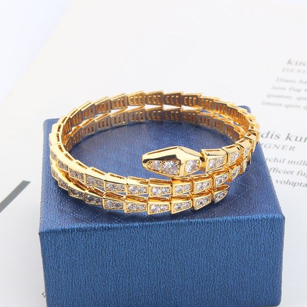 new fashion snake designer bangle plated 18k gold jewelry bracelets for women girls ladies luxury jewlery birthday wedding party engaged set, Black
new fashion snake designer bangle plated 18k gold jewelry bracelets for women girls ladies luxury jewlery birthday wedding party engaged set, Black