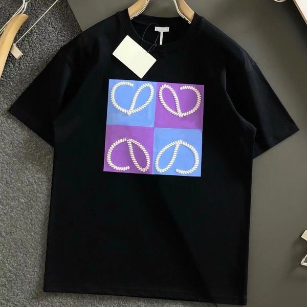 summer men's short sleeve designer brand t shirt fashion printed crewneck cotton women's luxury street casual t-shirt large size c, White;black
summer men's short sleeve designer brand t shirt fashion printed crewneck cotton women's luxury street casual t-shirt large size c, White;black