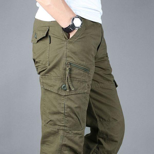 men's pants men's cotton cargo pants military combat overalls straight multi-pocket baggy long trousers streetwear casual slacks p, Black
men's pants men's cotton cargo pants military combat overalls straight multi-pocket baggy long trousers streetwear casual slacks p, Black