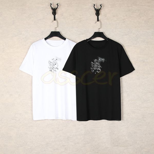 mens new fashion t shirt designer womens printing tees couples casual loose clothing size s-xl, White;black
mens new fashion t shirt designer womens printing tees couples casual loose clothing size s-xl, White;black