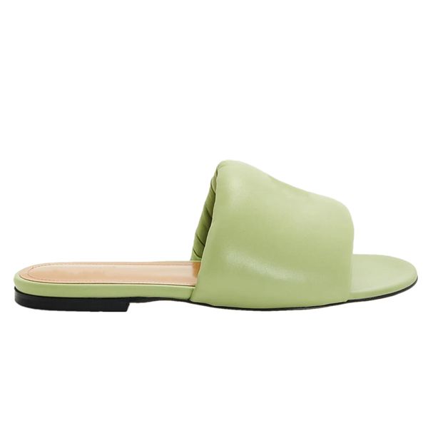 designer womens slide slippers sheepskin anagram leather rubber padded flat bottom beach sandals, Black
designer womens slide slippers sheepskin anagram leather rubber padded flat bottom beach sandals, Black
