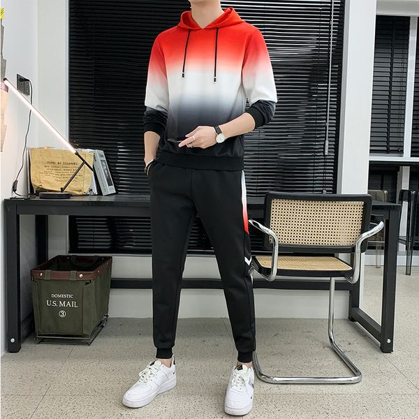men's tracksuits autumn men's gradiente hoodiespants sets hooded sweatshirtsweatpants men tracksuits hoodie pantpullover hoody sui, Gray
men's tracksuits autumn men's gradiente hoodiespants sets hooded sweatshirtsweatpants men tracksuits hoodie pantpullover hoody sui, Gray