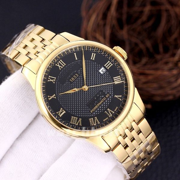 mens watch designer watches fully automatic mechanical watches watch 40mm diamond film crystal mirror 316 fine steel watchband gentleman eli, Slivery;brown
mens watch designer watches fully automatic mechanical watches watch 40mm diamond film crystal mirror 316 fine steel watchband gentleman eli, Slivery;brown