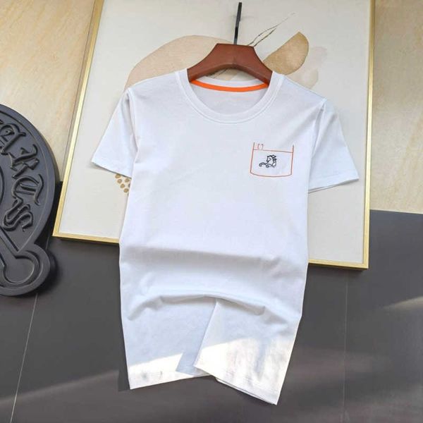 summer cotton t shirt men women sweatshirt h designer t shirts mens round neck short sleeved tshirt embroidery tee comfortable oversize pull, White;black
summer cotton t shirt men women sweatshirt h designer t shirts mens round neck short sleeved tshirt embroidery tee comfortable oversize pull, White;black
