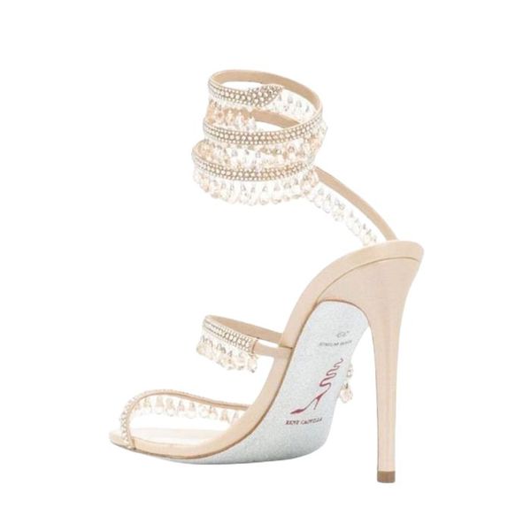 designers rene caovilla stiletto heels sandals margot wraparound crystal-embellished sandals dress shoe ladies slipers rhinestone studded sh, Black
designers rene caovilla stiletto heels sandals margot wraparound crystal-embellished sandals dress shoe ladies slipers rhinestone studded sh, Black