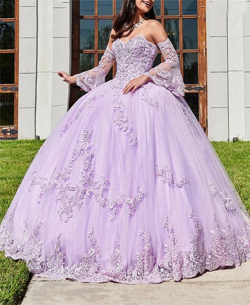 quinceanera dresses princess purple sweetheart appliques long sleeve ball gown with tulle lace-up plus size sweet 16 debutante party birthda, Blue;red
quinceanera dresses princess purple sweetheart appliques long sleeve ball gown with tulle lace-up plus size sweet 16 debutante party birthda, Blue;red