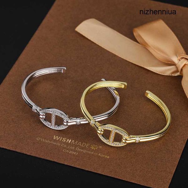 hermm classic bracelets full diamond new same style pig nose hand set plated 18k gold female bzv4, Black
hermm classic bracelets full diamond new same style pig nose hand set plated 18k gold female bzv4, Black