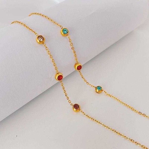 simple colorful crystals titanium steel bracelet design sense niche high gold temperament wild fine, Golden;silver
simple colorful crystals titanium steel bracelet design sense niche high gold temperament wild fine, Golden;silver
