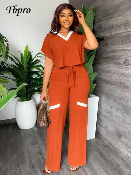 women's two piece pants women summer fashion casual two piece sets female v neck short-sleeved t-shirt lace up elastic straight pants, White
women's two piece pants women summer fashion casual two piece sets female v neck short-sleeved t-shirt lace up elastic straight pants, White