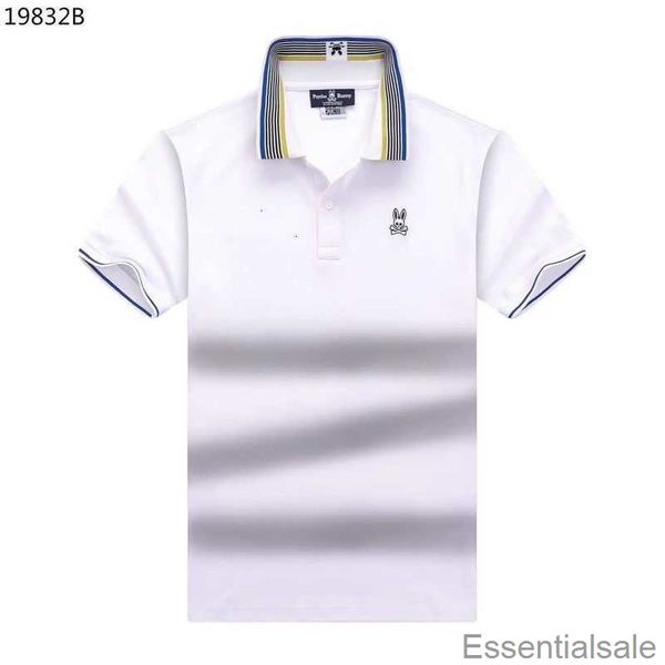 23 summer and autumn psychbunny bunny t shirt skeleton rabbit embroidered pearl cotton men's trendy polo rib edge lwsv, White;black
23 summer and autumn psychbunny bunny t shirt skeleton rabbit embroidered pearl cotton men's trendy polo rib edge lwsv, White;black