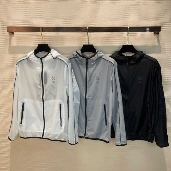 high version sunscreen clothing mens hooded jacket designer sweatshirt summer quick drying breathable beach cardigan coat hoodie jackets, Black;brown
high version sunscreen clothing mens hooded jacket designer sweatshirt summer quick drying breathable beach cardigan coat hoodie jackets, Black;brown
