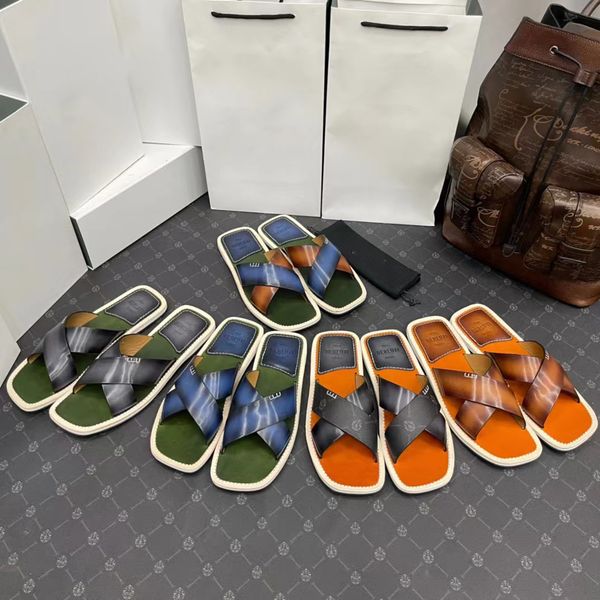 elio slipper sandals venezia leather printed summer shoes designer slippers sandals mens printed slides flat shoes summer outdoor flip-flops, Black
elio slipper sandals venezia leather printed summer shoes designer slippers sandals mens printed slides flat shoes summer outdoor flip-flops, Black
