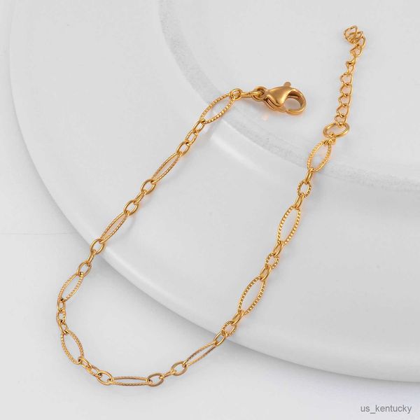 charm bracelets stainless steel handmade chain golden color bracelet men's and women's jewelry, Golden;silver
charm bracelets stainless steel handmade chain golden color bracelet men's and women's jewelry, Golden;silver