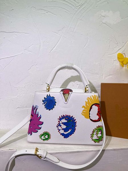 2023 handbag designer bag new painted printed handbag shoulder crossbody bag lady messenger luxury designers crossbody tote wallet 24cm
2023 handbag designer bag new painted printed handbag shoulder crossbody bag lady messenger luxury designers crossbody tote wallet 24cm